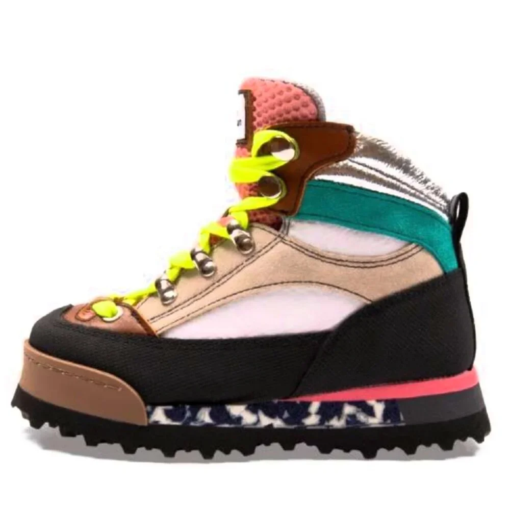 Maison Mangostan Nux White Hiking Boots - Kids Size EU 27